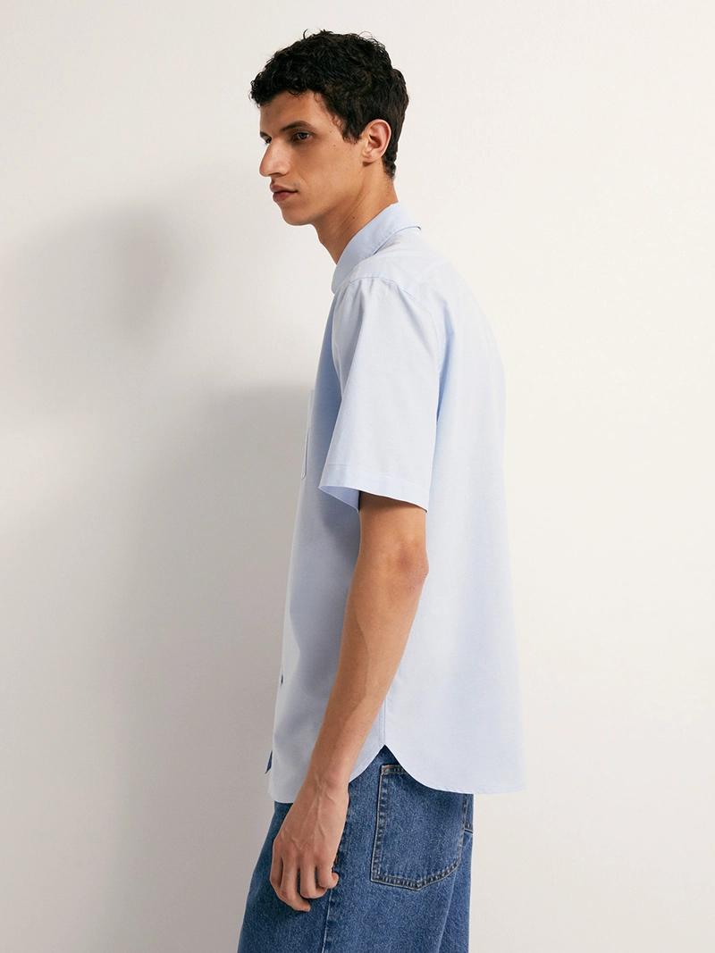 CAMISA MANGA LARGA HOMBRE SFERA ALGODÓN - 2