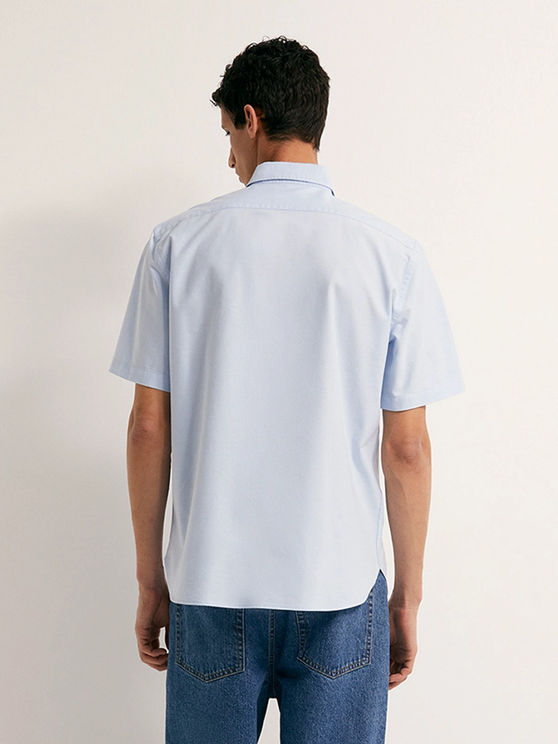 CAMISA MANGA LARGA HOMBRE SFERA ALGODÓN - 3