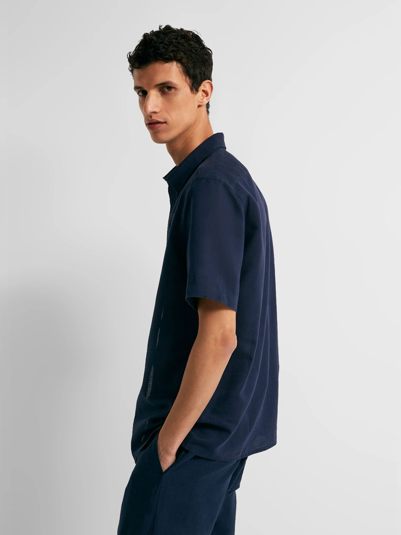 CAMISA MANGA LARGA HOMBRE SFERA LINO - 3