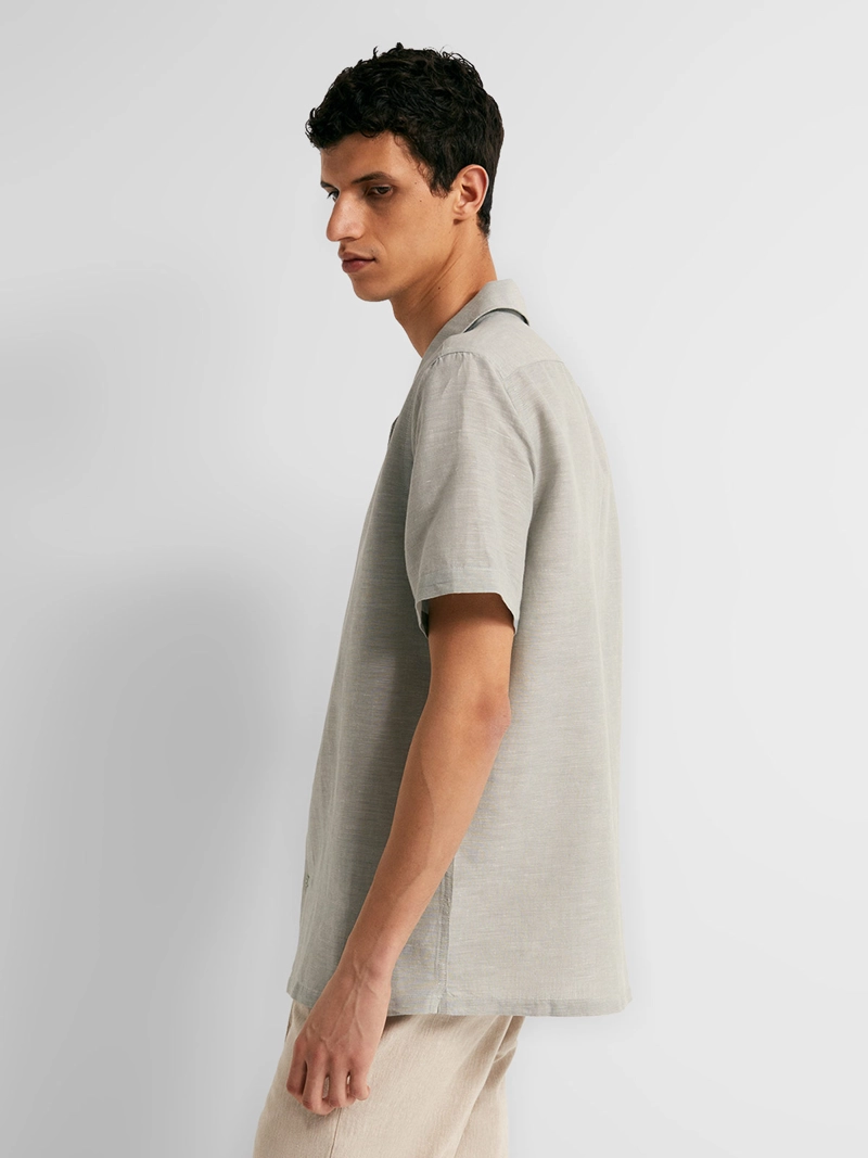 CAMISA MANGA LARGA HOMBRE SFERA LINO - 2