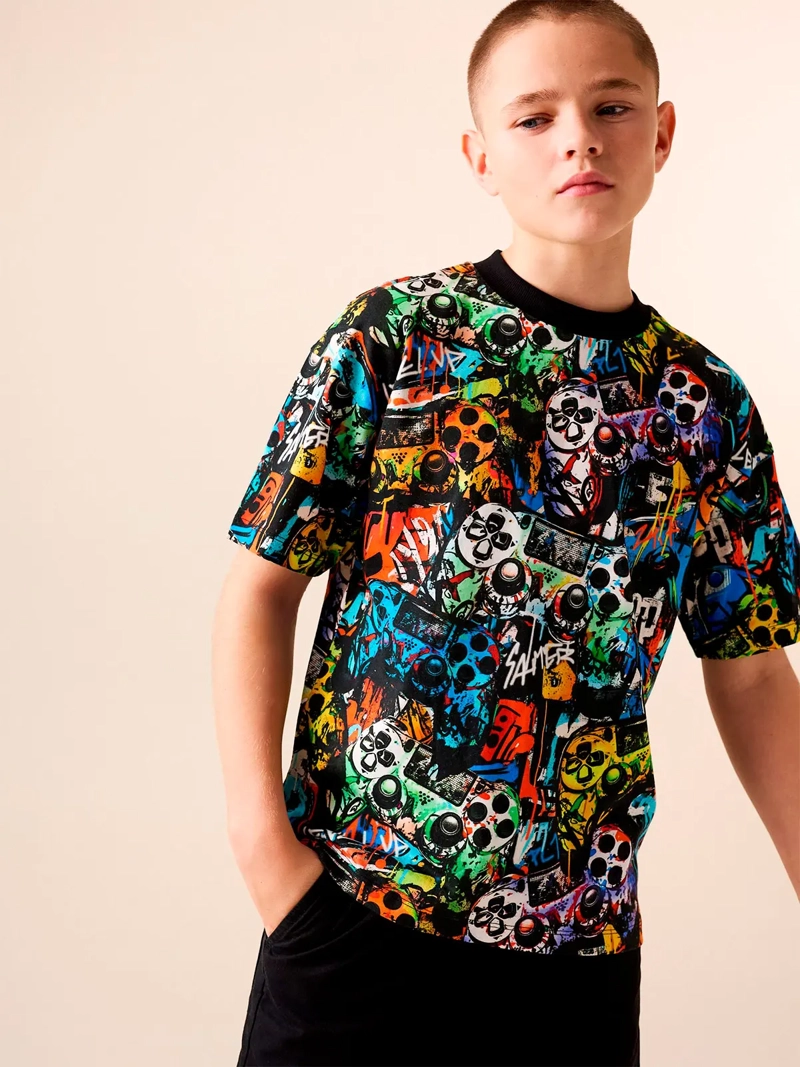 POLERA NIÑO NEXT MANGA CORTA - 1