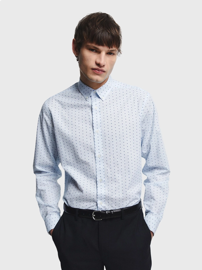 CAMISA MANGA LARGA HOMBRE SFERA - 1