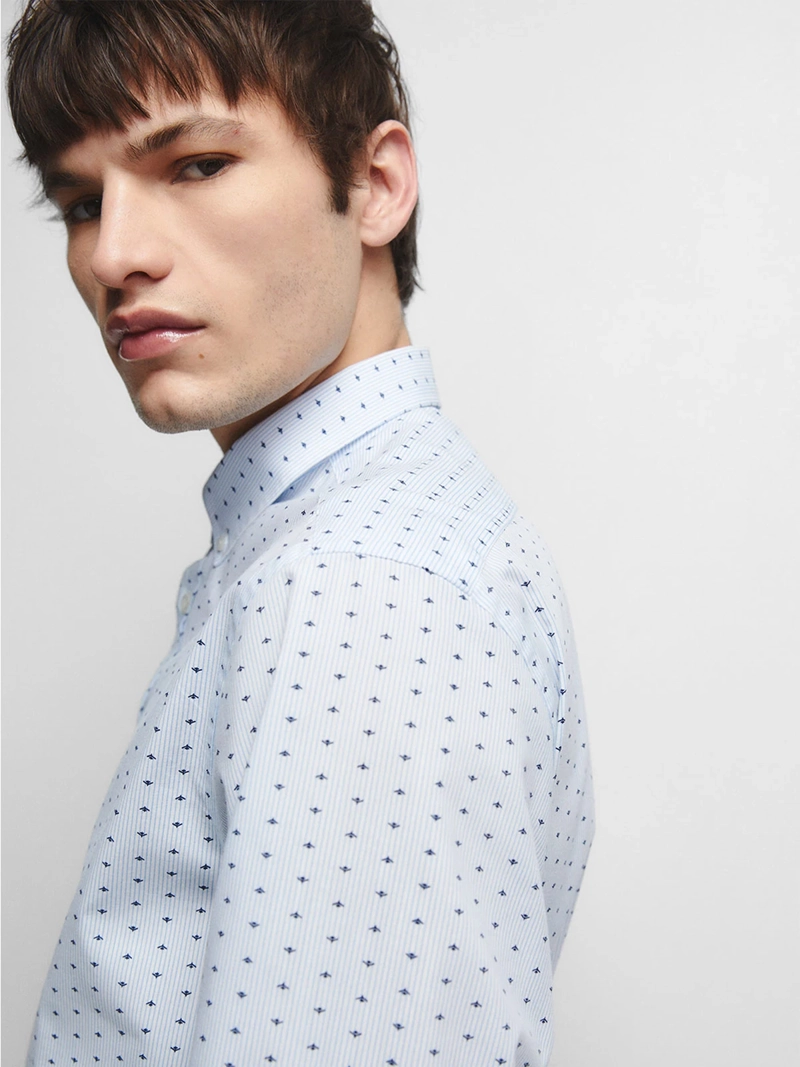 CAMISA MANGA LARGA HOMBRE SFERA - 4