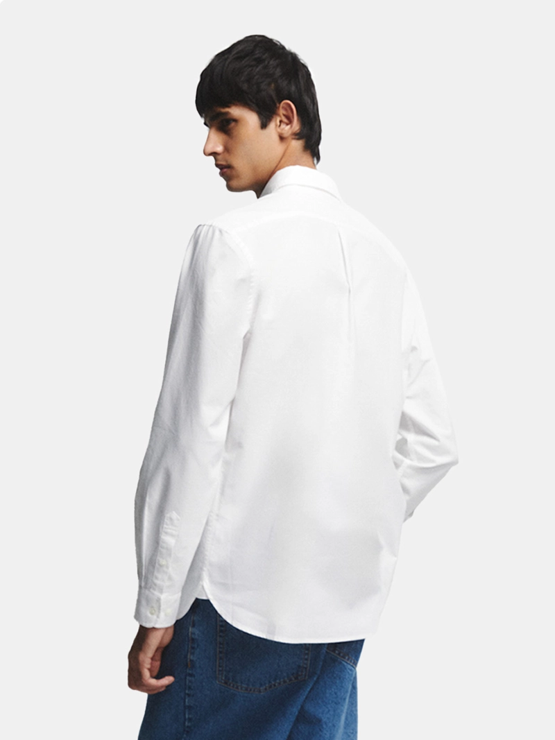 CAMISA MANGA LARGA HOMBRE SFERA ALGODÓN - 2