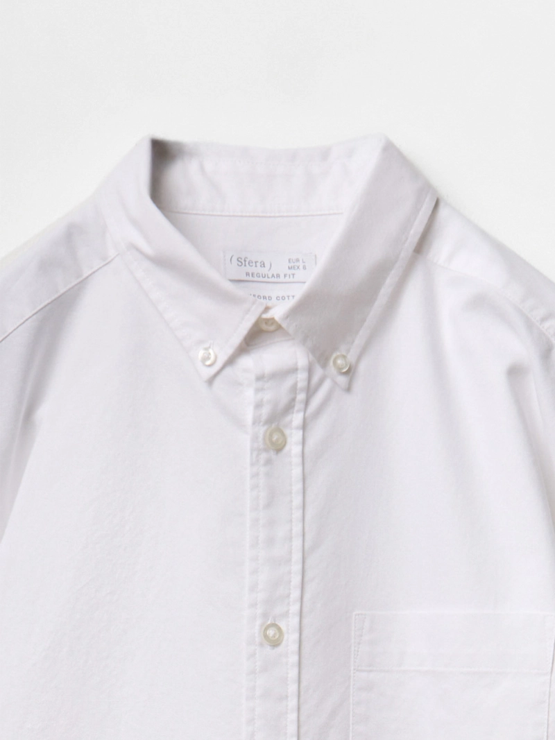 CAMISA MANGA LARGA HOMBRE SFERA ALGODÓN - 3