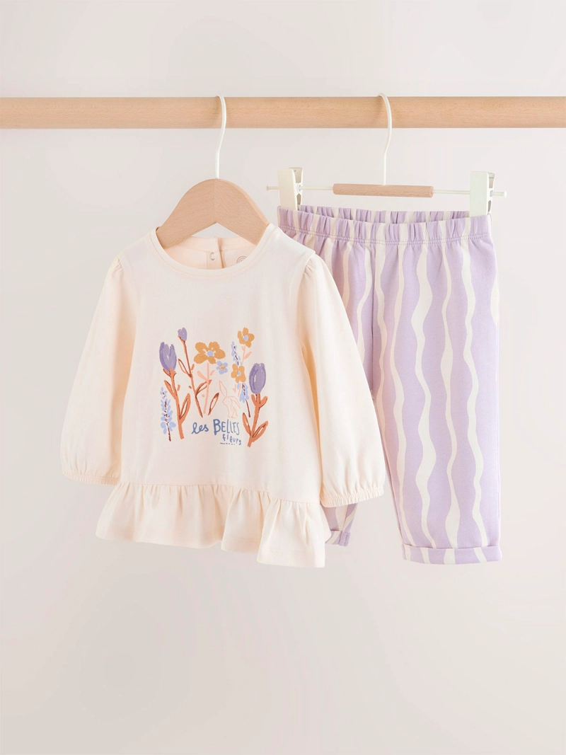 CONJUNTO NIÑA NEXT ALGODÓN  - 1