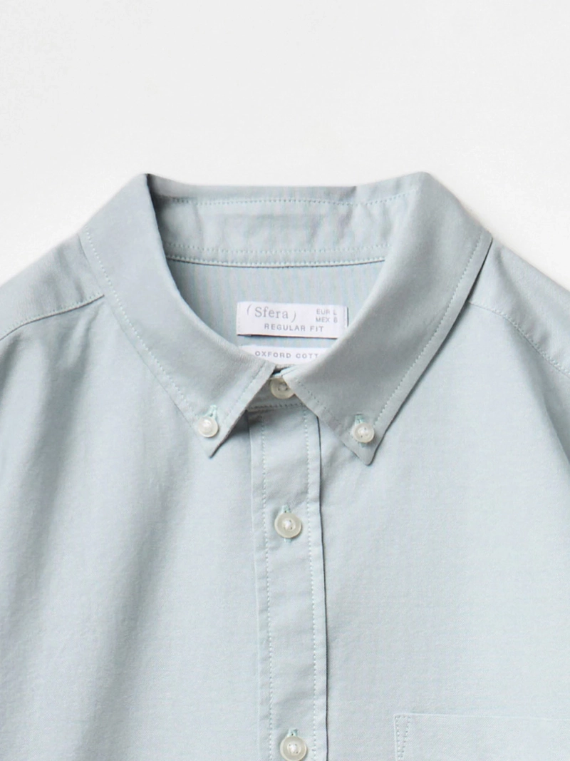 CAMISA MANGA LARGA HOMBRE SFERA ALGODÓN - 4