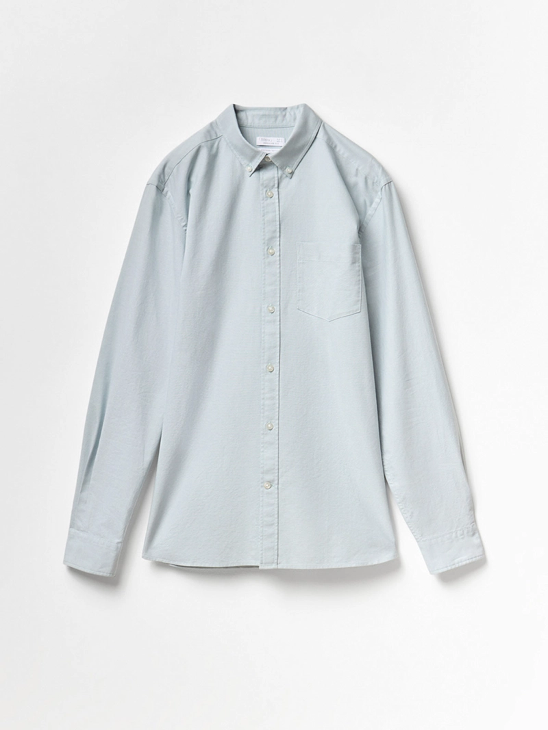 CAMISA MANGA LARGA HOMBRE SFERA ALGODÓN - 6