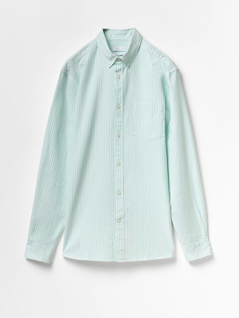 CAMISA MANGA LARGA HOMBRE SFERA ALGODÓN - 6