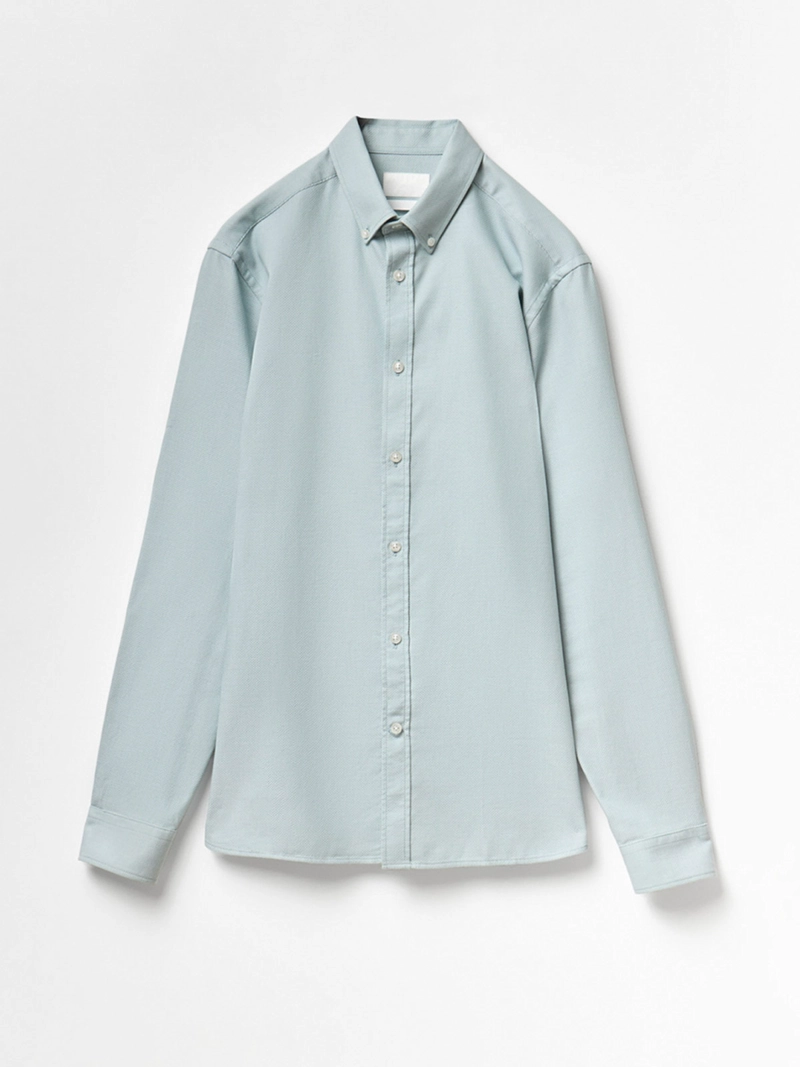 CAMISA MANGA LARGA HOMBRE SFERA ALGODÓN - 5