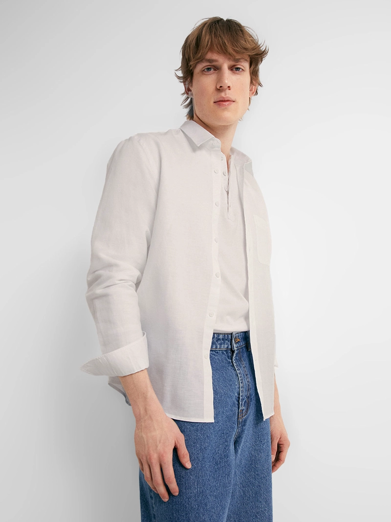 CAMISA MANGA LARGA HOMBRE SFERA - 1