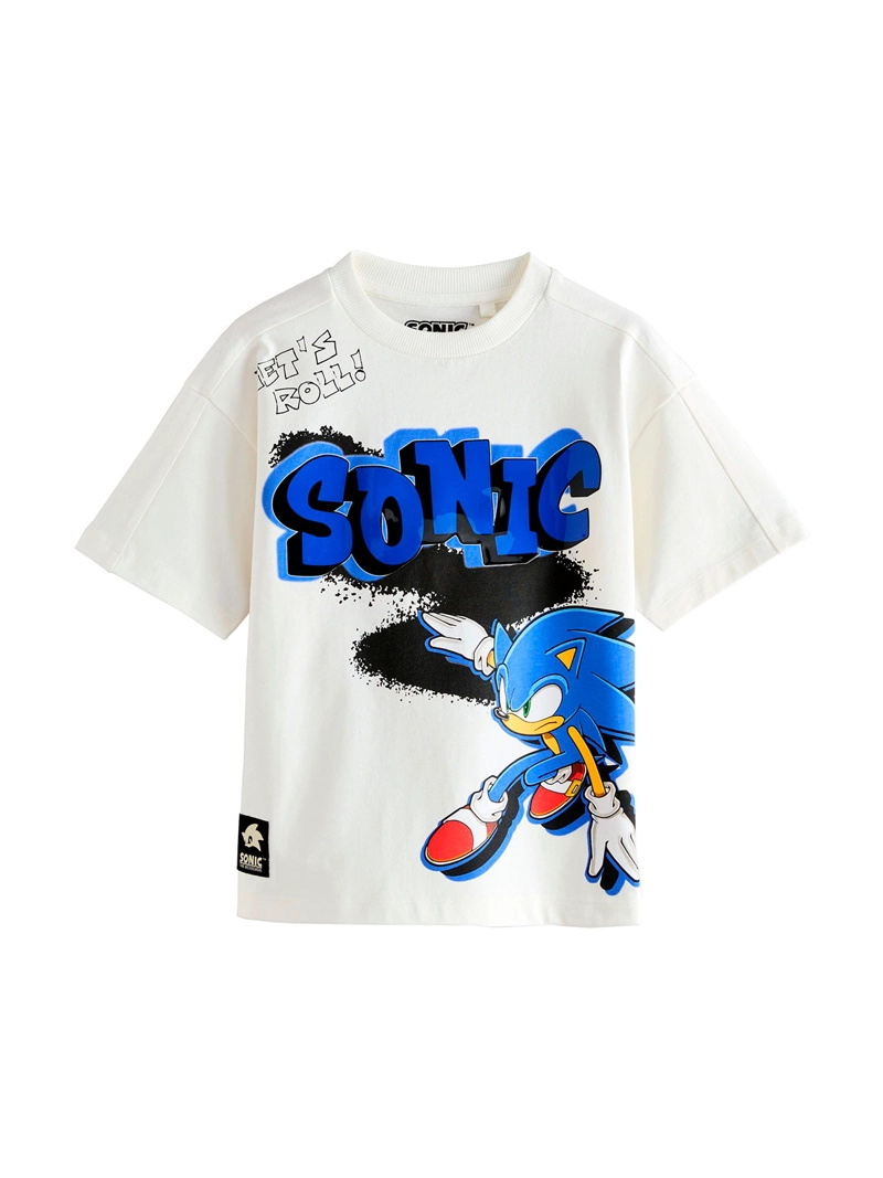 POLERA NIÑO NEXT MANGA CORTA SONIC - 1