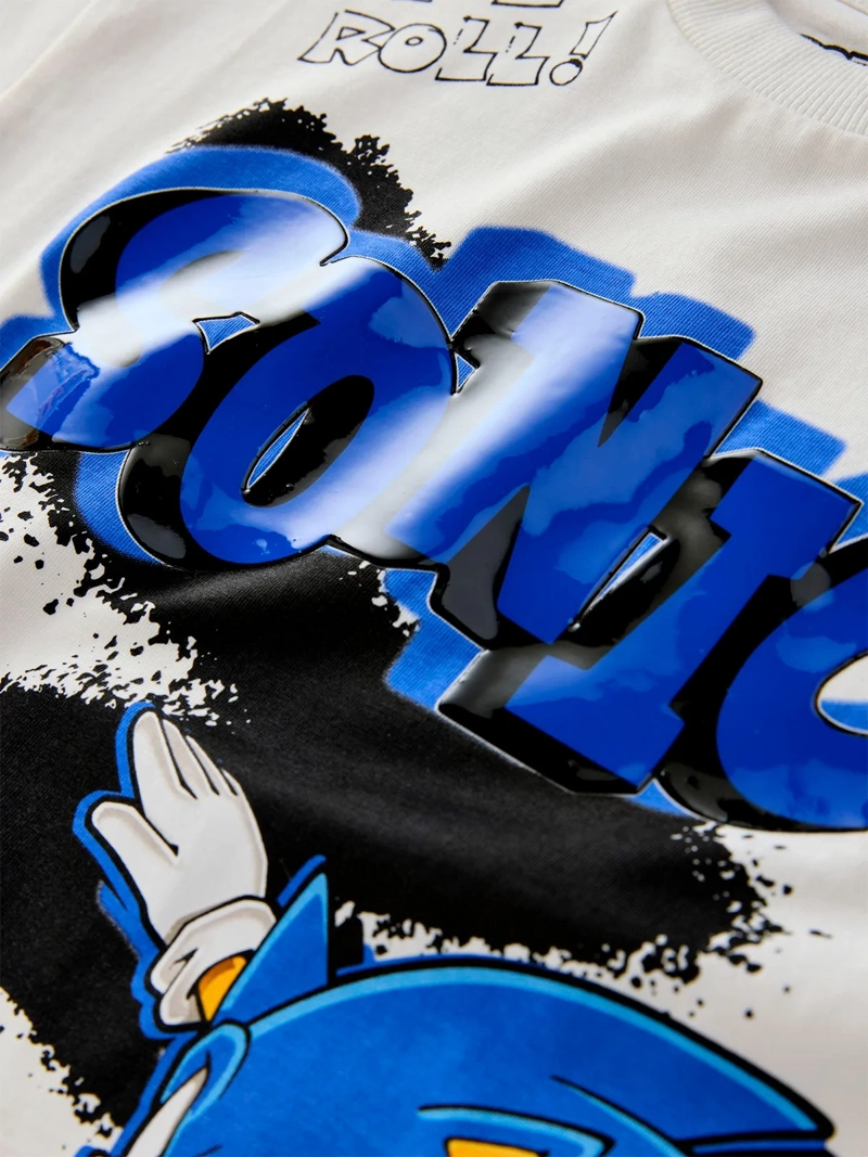 POLERA NIÑO NEXT MANGA CORTA SONIC - 2