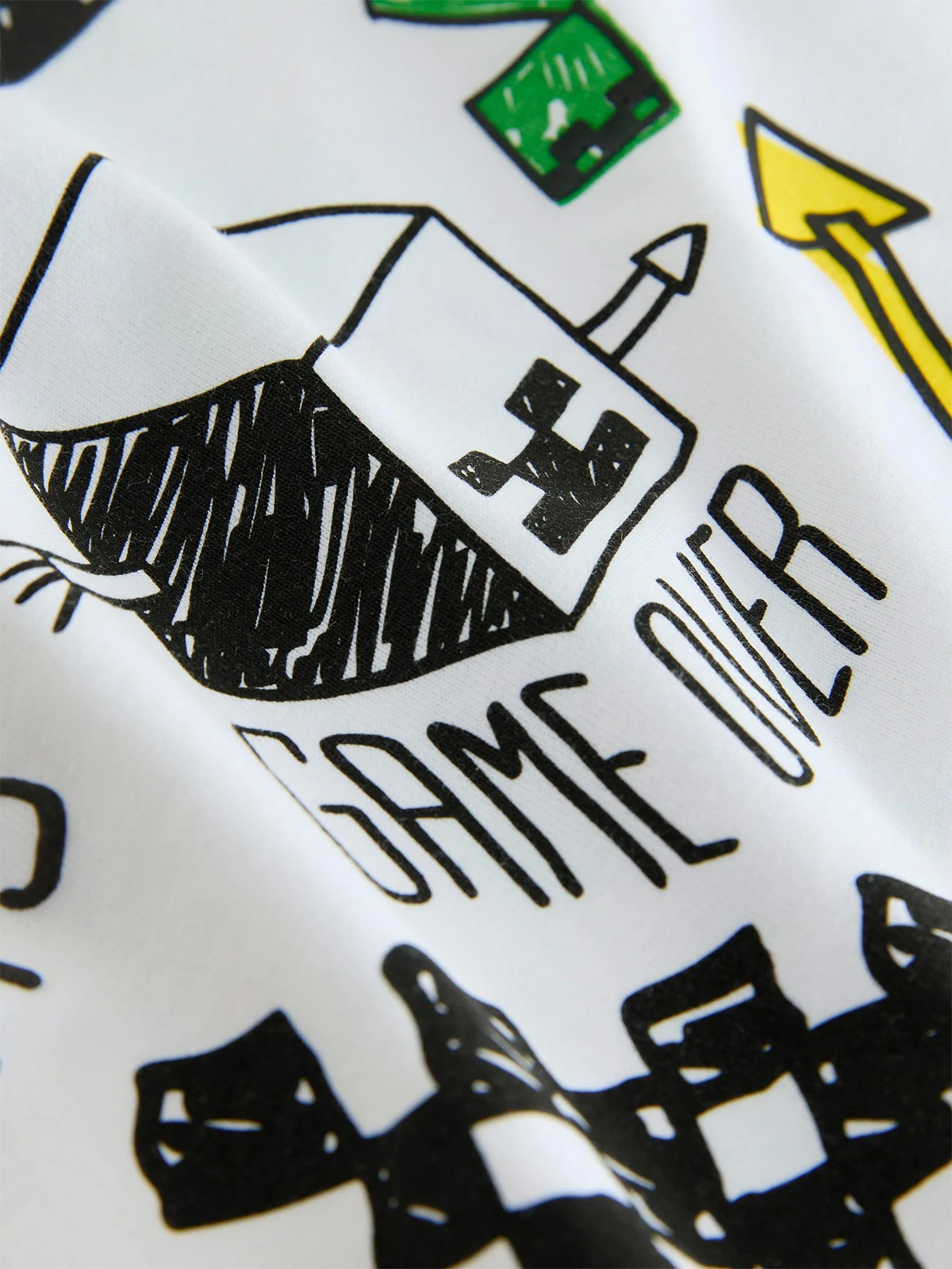 POLERA NIÑO NEXT MANGA CORTA MINECRAFT - 3