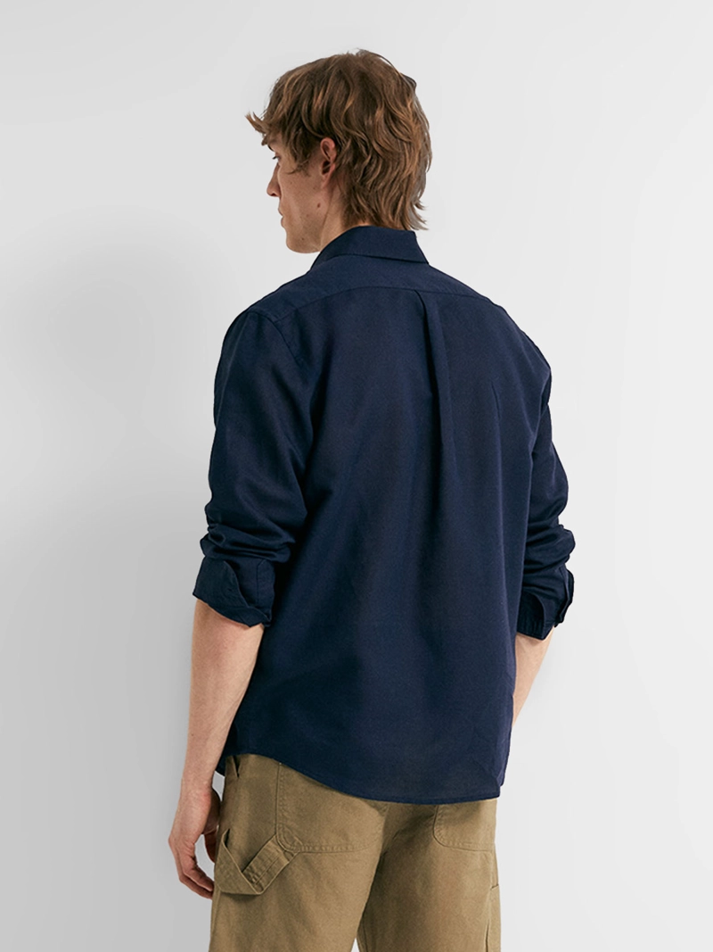 CAMISA MANGA LARGA HOMBRE SFERA LINO - 2