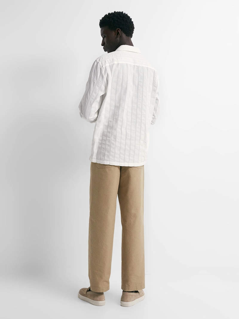 CAMISA HOMBRE SFERA ALGODÓN MANGA LARGA - 3