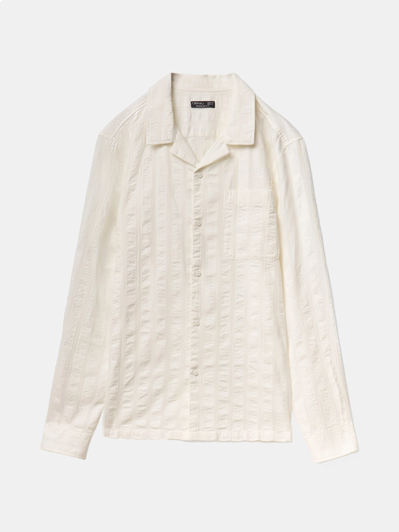 CAMISA HOMBRE SFERA ALGODÓN MANGA LARGA - 5