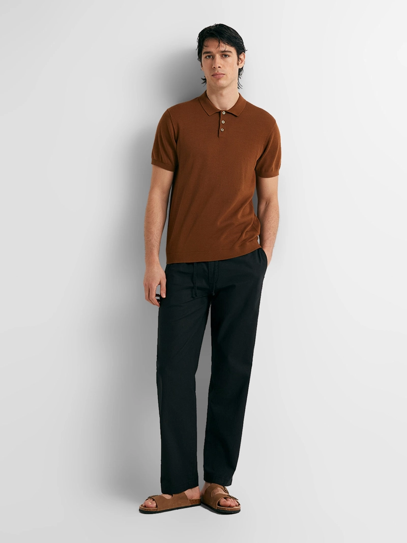 POLERA HOMBRE SFERA MANGA CORTA CUELLO POLO - 4