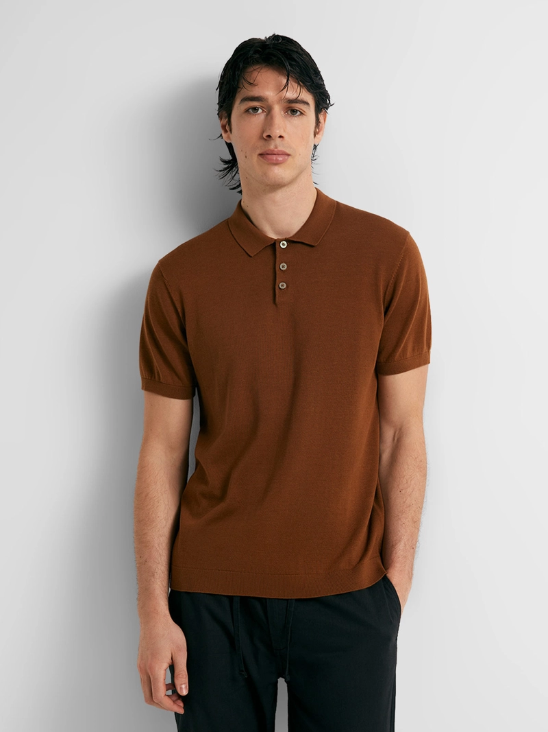 POLERA HOMBRE SFERA MANGA CORTA CUELLO POLO - 1