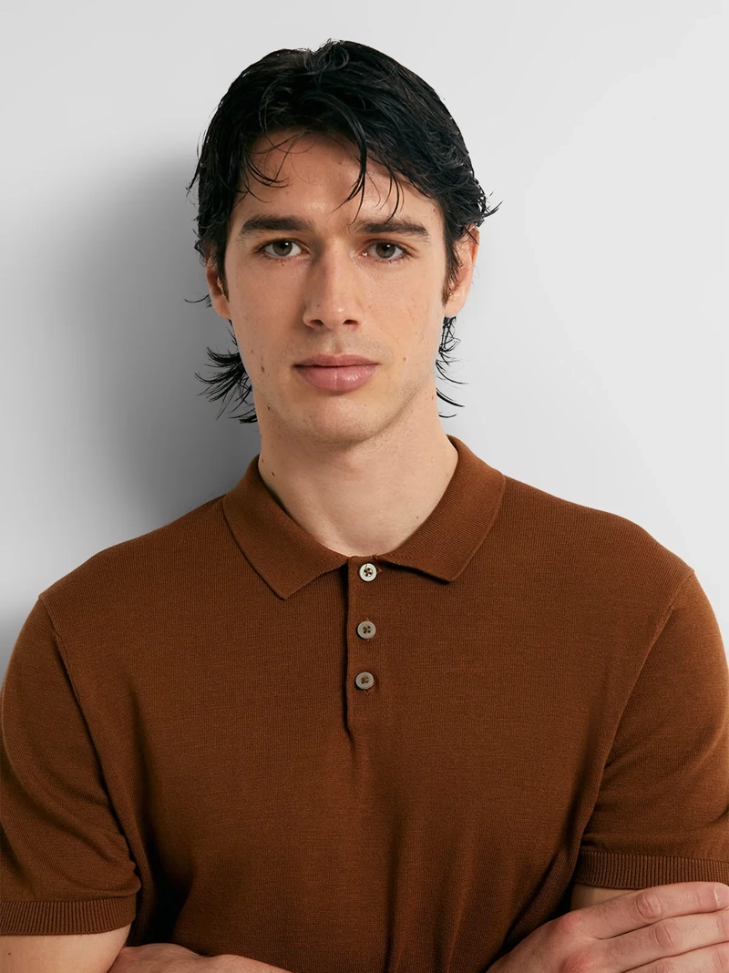POLERA HOMBRE SFERA MANGA CORTA CUELLO POLO - 3
