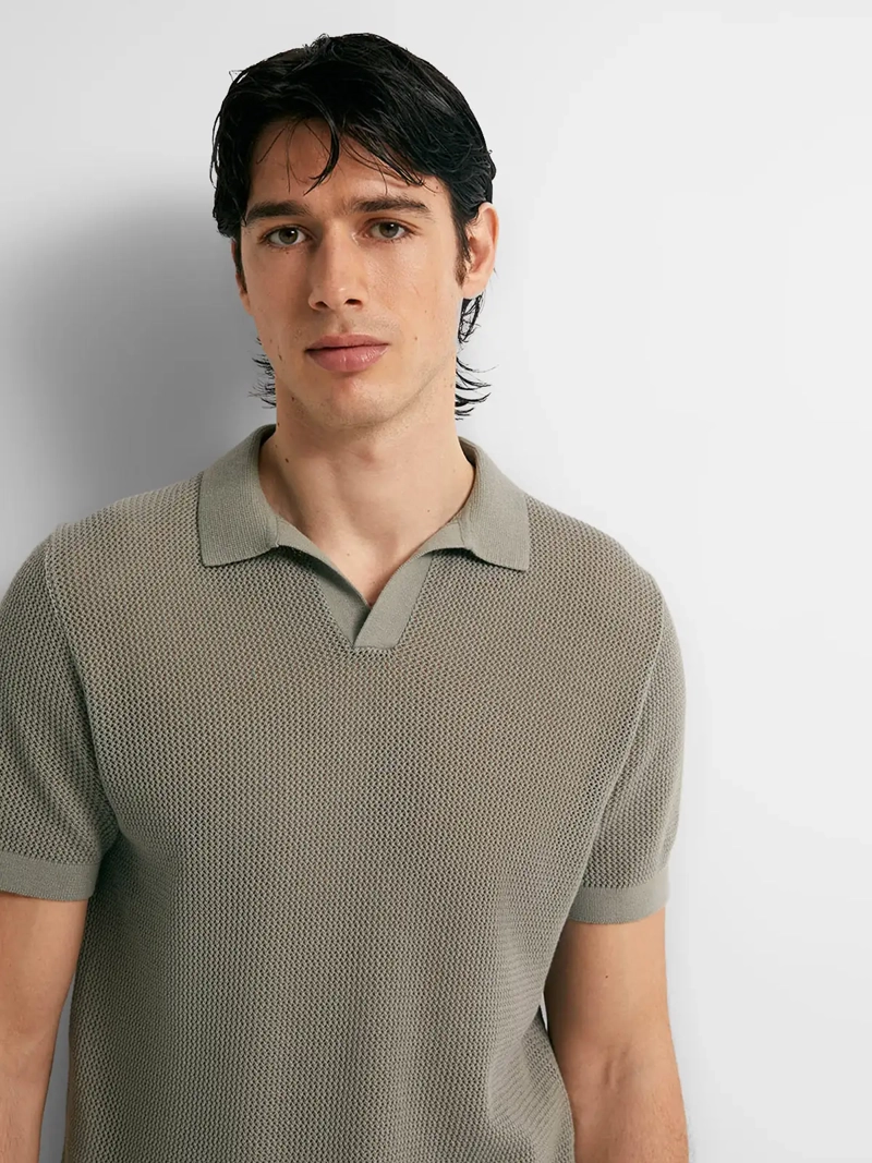 POLERA HOMBRE SFERA MANGA CORTA CUELLO POLO - 3