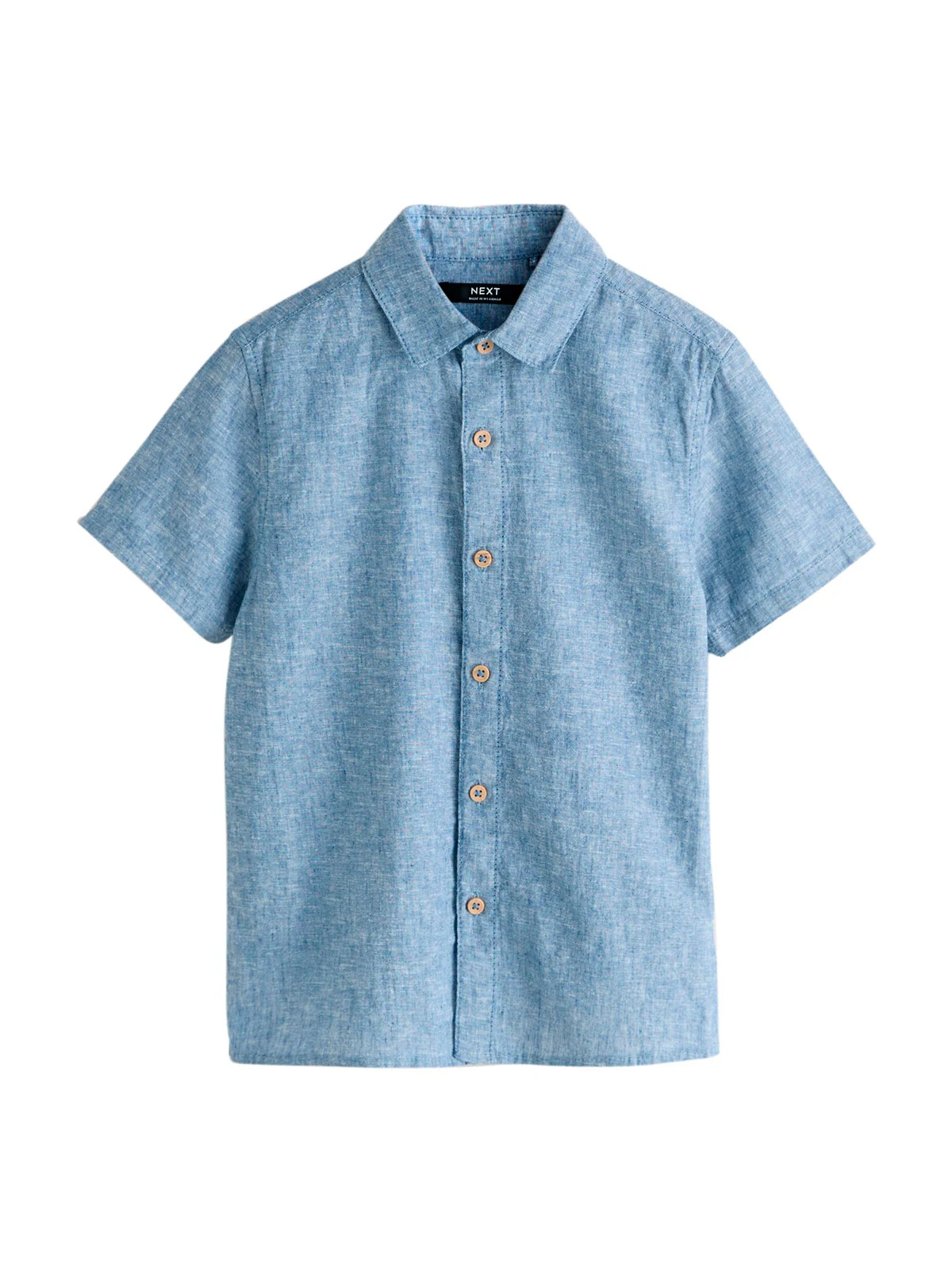 CAMISA NIÑO NEXT LINO  - 1