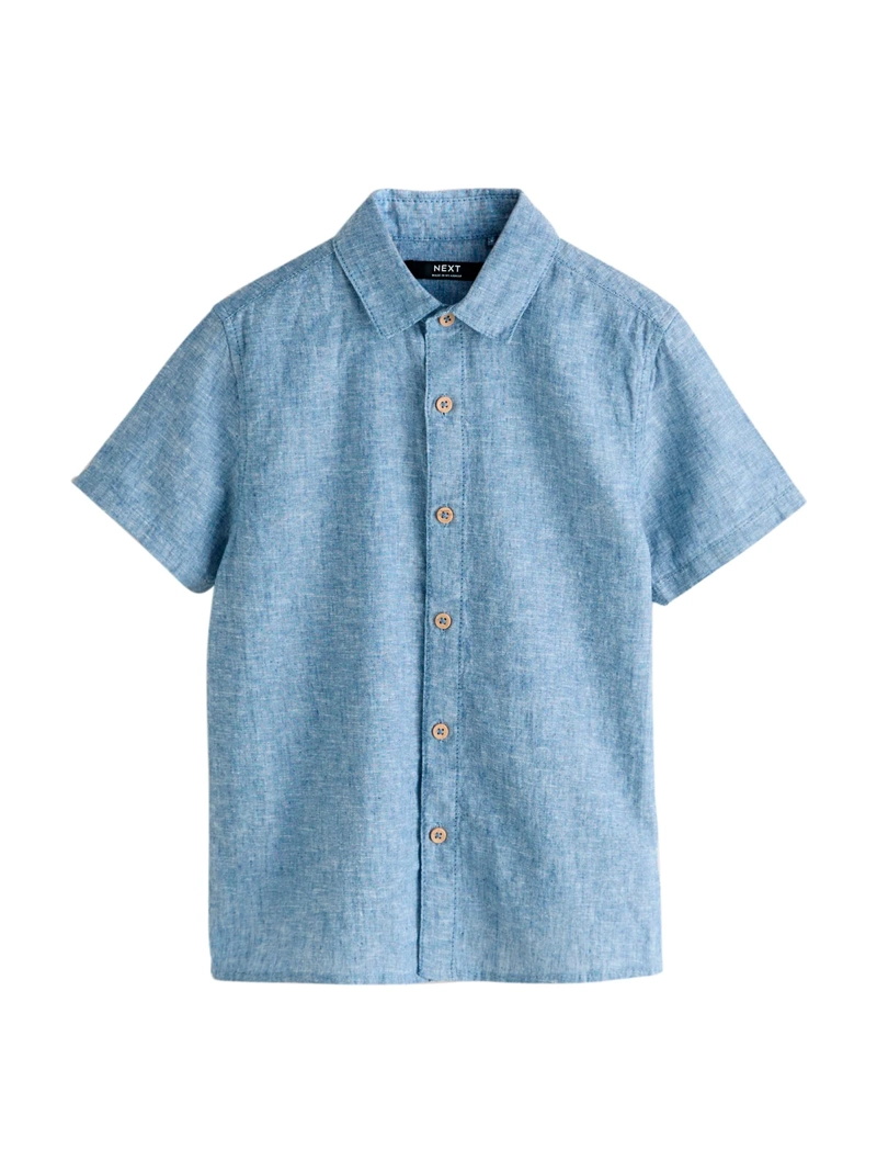 CAMISA NIÑO NEXT LINO  - 1