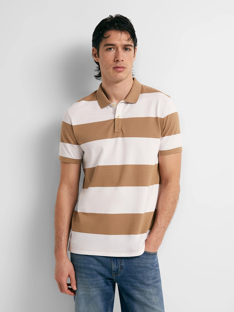 POLERA HOMBRE SFERA MANGA CORTA CUELLO PIQUE - 1