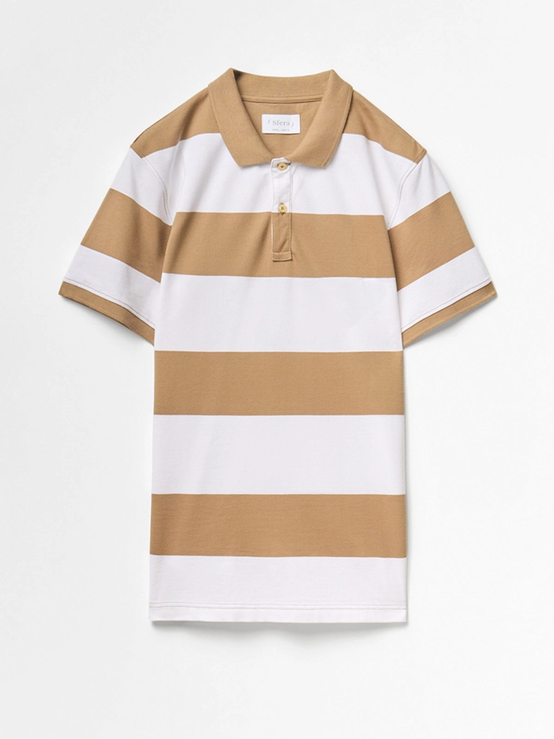 POLERA HOMBRE SFERA MANGA CORTA CUELLO PIQUE - 5