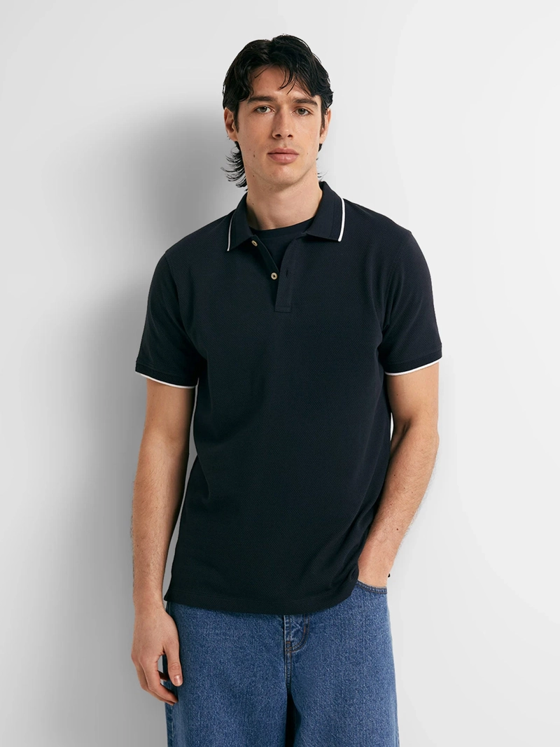 POLERA MANGA CORTA HOMBRE SFERA ALGODÓN - 1