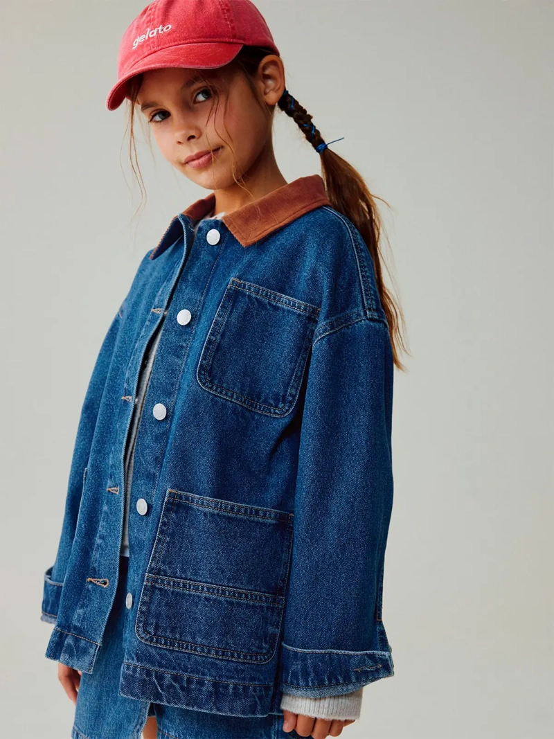 CHAQUETA NIÑA NEXT ALGODÓN  - 1