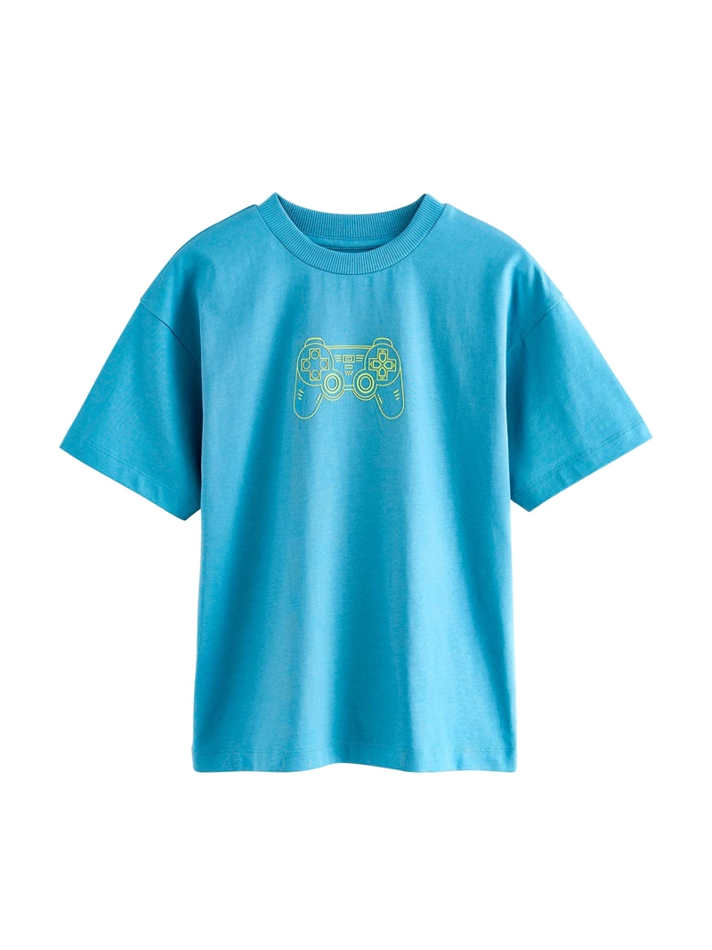 POLERA NIÑO NEXT MANGA CORTA ALGODÓN GAME - 1
