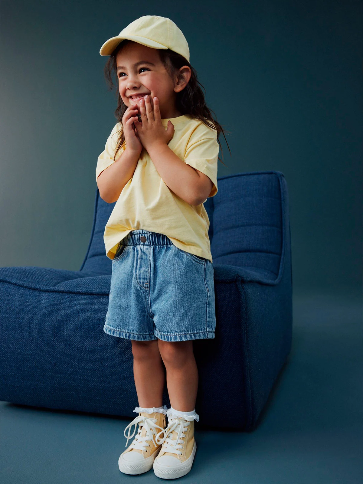 SHORT NIÑA NEXT ALGODÓN  - 1