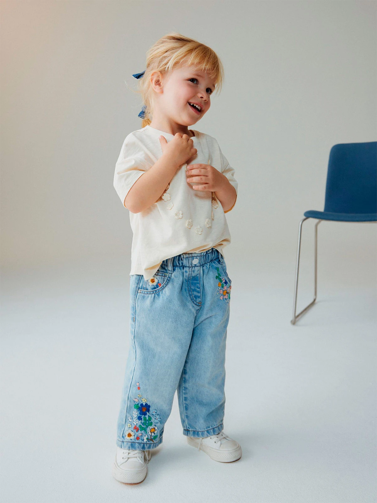 JEANS NIÑA NEXT ALGODÓN  - 1