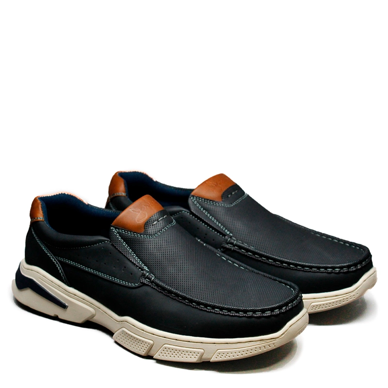 ZAPATOS HOMBRE JARMAN AZUL MARINO - 2