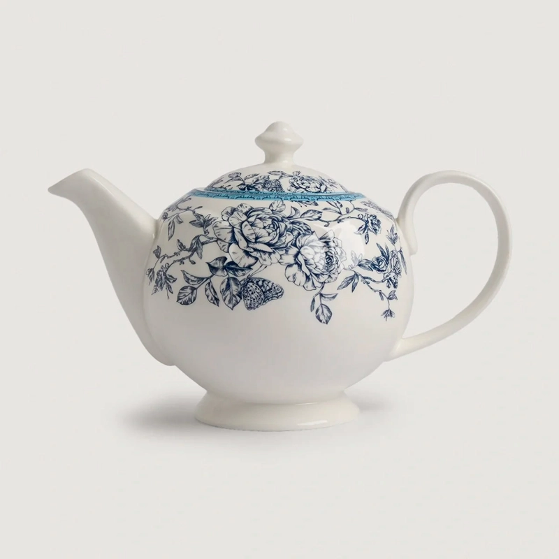 TETERA RIPLEY HOME CLASSIC COLLECTION FLORES AZUL - 2