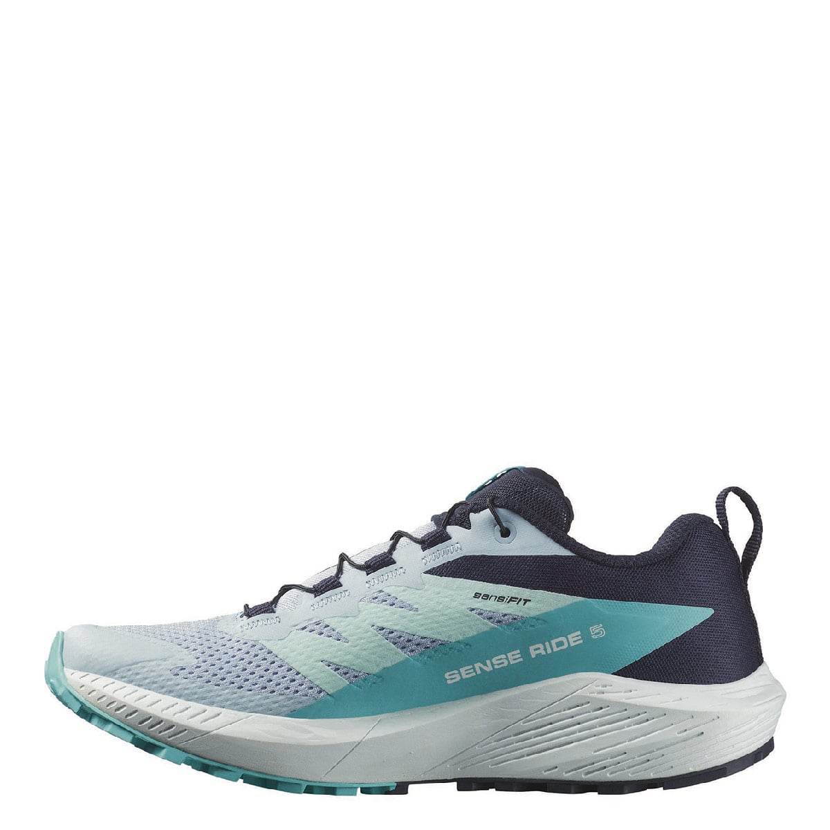 ZAPATILLAS MUJER SALOMON OUTDOOR CELESTE SENSE RIDE 5 - 2