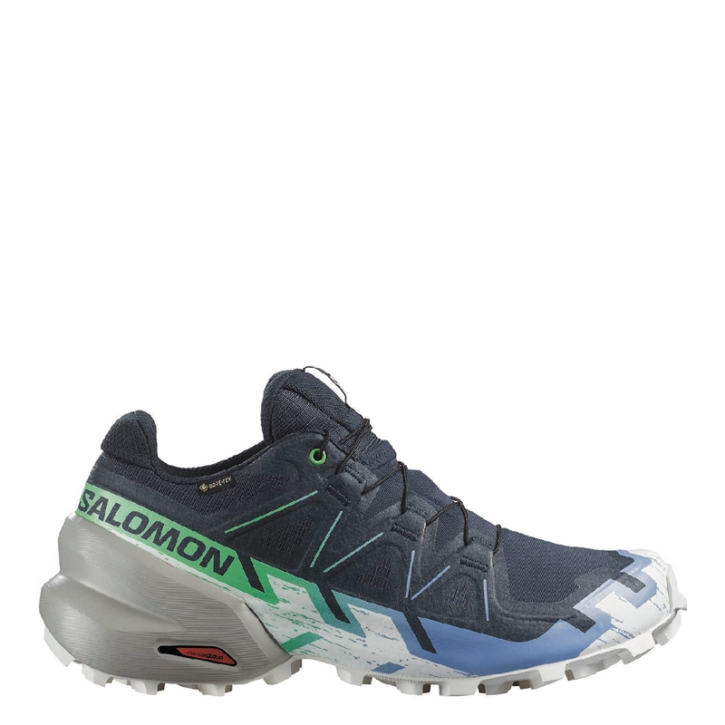 ZAPATILLAS MUJER SALOMON OUTDOOR AZUL SPEEDCROSS 6 GTX - 1