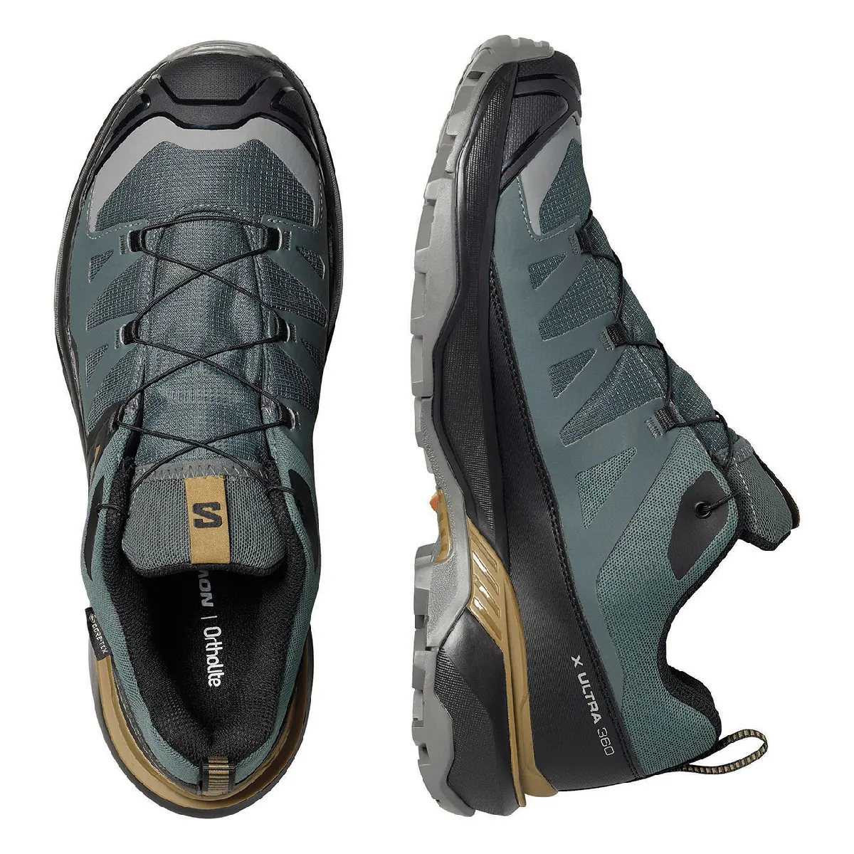 ZAPATILLAS HOMBRE SALOMON OUTDOOR VERDE X ULTRA 360 GTX - 4