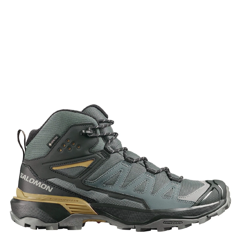 ZAPATILLAS HOMBRE SALOMON OUTDOOR VERDE X ULTRA 360 MID GTX - 1