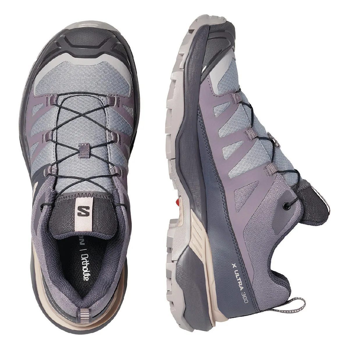 ZAPATILLAS MUJER SALOMON OUTDOOR CELESTE X ULTRA 360 - 4