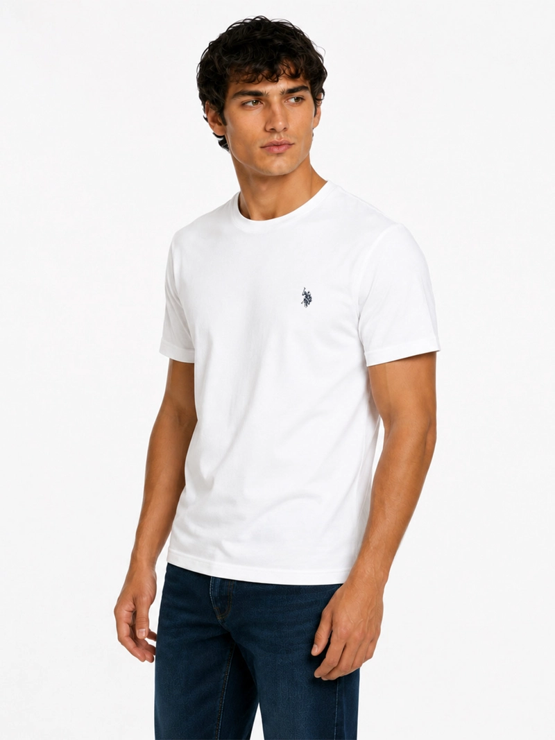 POLERA HOMBRE US POLO ASSN ALGODÓN MANGA CORTA - 3