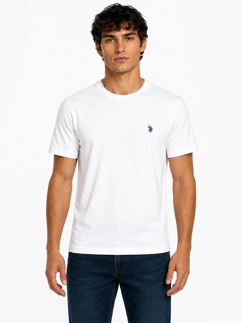 POLERA HOMBRE US POLO ASSN ALGODÓN MANGA CORTA