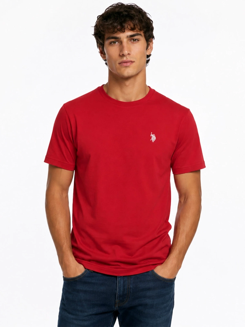 POLERA HOMBRE US POLO ASSN ALGODÓN MANGA CORTA