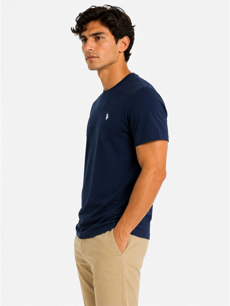 POLERA HOMBRE US POLO ASSN ALGODÓN MANGA CORTA - 3
