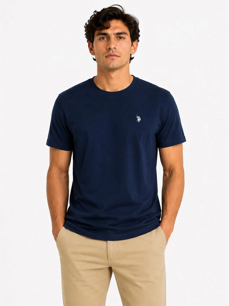 POLERA HOMBRE US POLO ASSN ALGODÓN MANGA CORTA