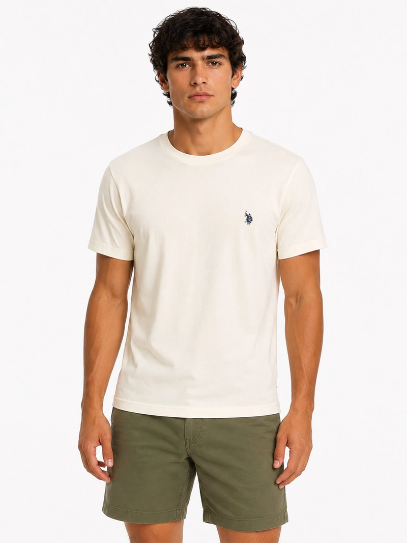 POLERA HOMBRE US POLO ASSN ALGODÓN MANGA CORTA
