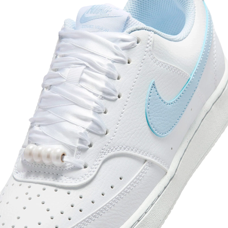 ZAPATILLAS MUJER NIKE CASUALES BLANCO NIKE COURT VISION  - 5