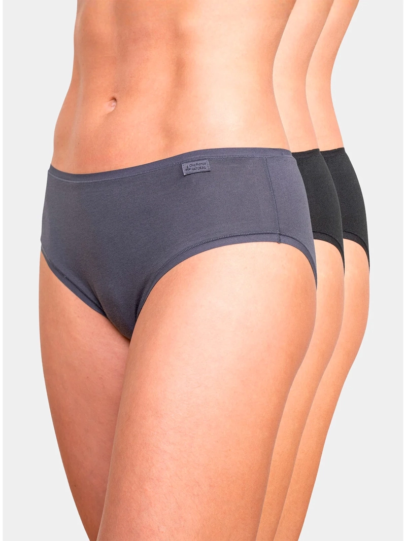 CALZÓN CHIC FRANCE PACK X3 ALGODÓN BIKINI - 1