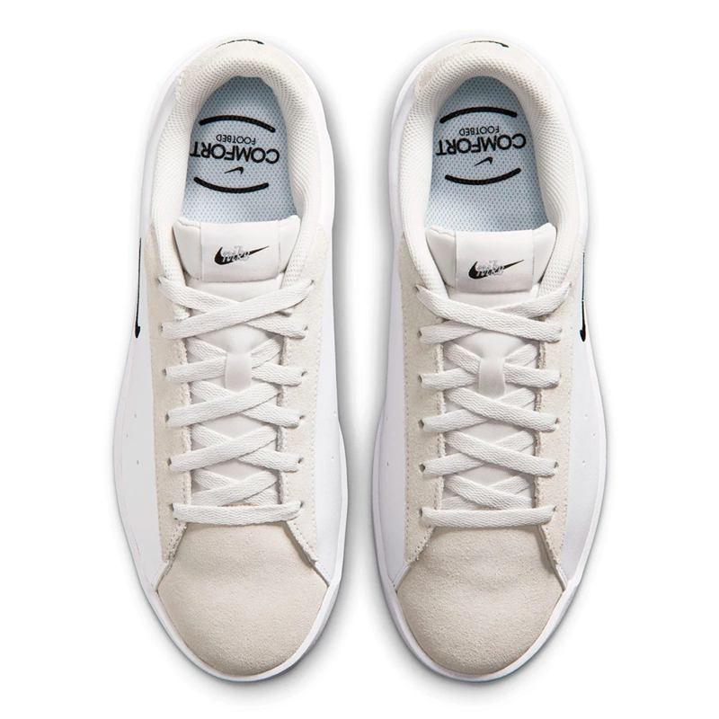 ZAPATILLAS MUJER NIKE CASUALES BLANCO NIKE COURT HERITAGE MS - 4